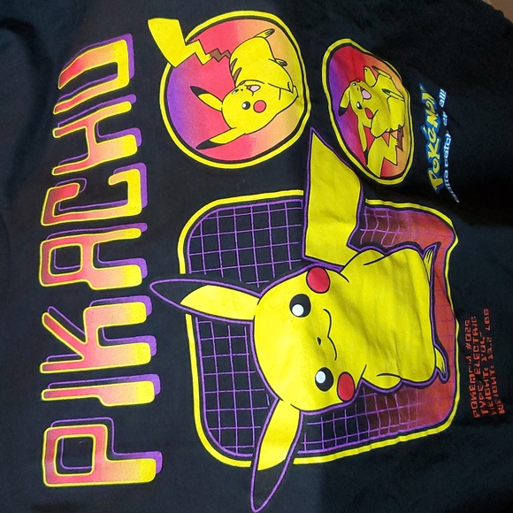 Pokemon Pikachu Mens graphic T-Shirt - Picture 3 of 5